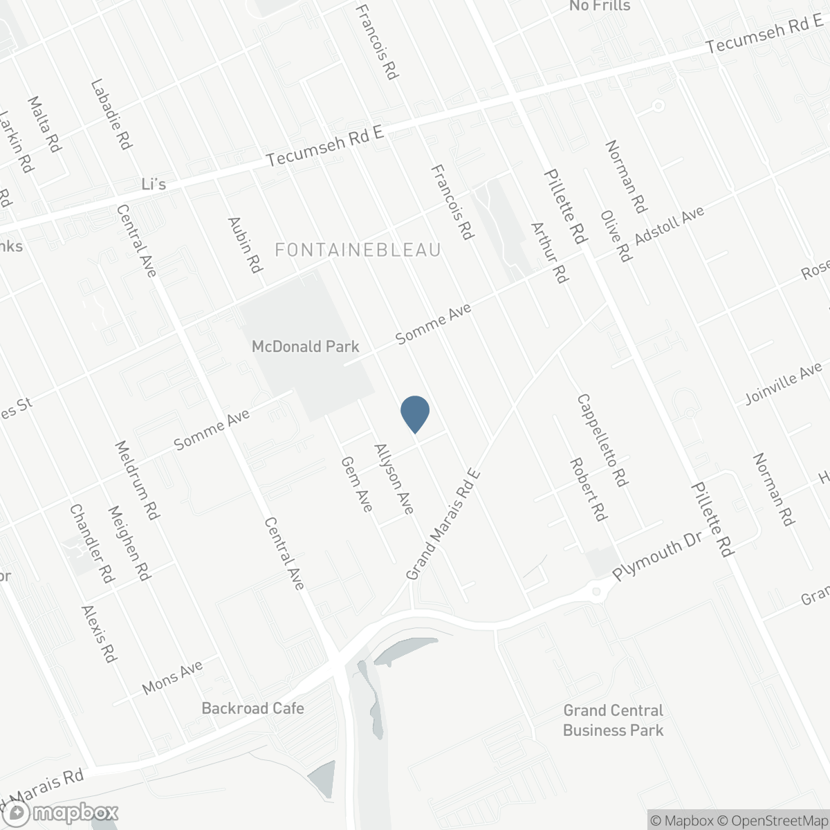 2578 GEORGE, Windsor, Ontario N8W 4M7